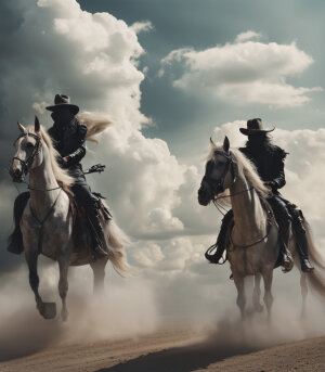 Magical realism, ghost riders in the sky